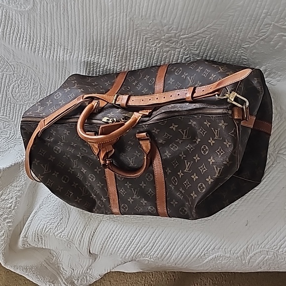 💎✨Beautiful✨💎 Authentic Louis Vuitton Monogram Keepall 60 Bandouliere - Picture 15 of 16